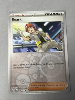 Pokemon TCG * Paradox Rift * 173/182 Roark REVERSE HOLO Uncommon * FRESH PK - Image 1