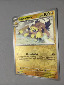 Pokemon TCG * Paradox Rift * 65/182 Galvantula REVERSE HOLO Common * FRESH PK - Image 2