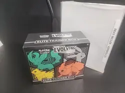 New Factory Sealed Pokemon Evolving Skies Elite Trainer Box ETB - Very Clean IMO - Image 1