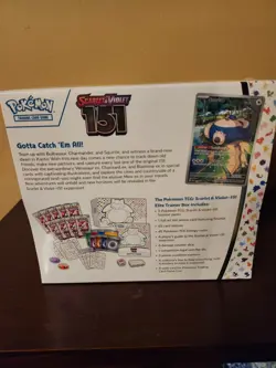 Pokemon TCG Scarlet & Violet 151 Elite Trainer Box Sealed 820650853159 - Image 4