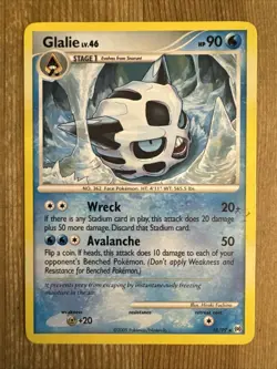 Pokemon TCG Glalie Arceus 18/99 Regular Rare HP - Image 1