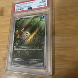 Pokemon TCG Feebas Illustration Rare Surging Sparks #198/191 PSA 10 - Image 3