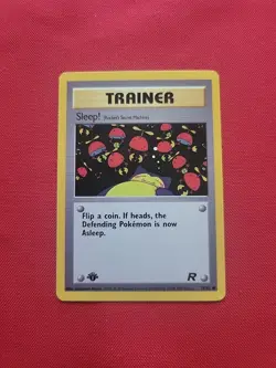 Pokemon: Sleep! #79/82 Team Rocket 2000 WOTC Vintage Non-holo - NM+ / LP - T103 - Image 3