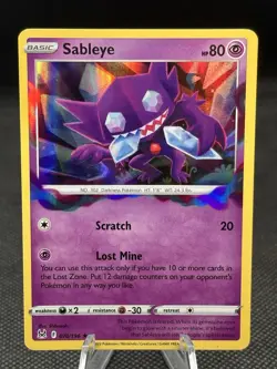 Sableye 070/196 Holographic Rare Lost Origin Pokemon TCG Near Mint - Image 1