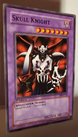 Yu-Gi-Oh! Skull Knight MRD-123 Metal Raiders Vintage 2002 1st Edition NM - Image 2