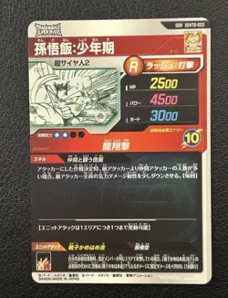 Dragon Ball Super Divers Card Son Gohan SDVTB-003 Premium Parallel Japan Limited - Image 2