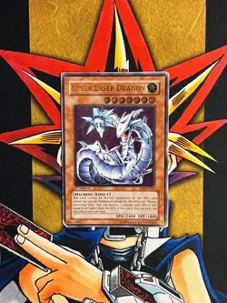 SOI-EN007 Cyber Laser Dragon Ultimate Rare 1st Edition HP Yugioh Card - Image 1