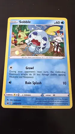 Sobble Swsh073 Swsh: Sword & Shield Promo Cards Holo Englisch - Image 1