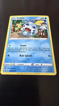 Sobble Swsh073 Swsh: Sword & Shield Promo Cards Holo Englisch - Image 2