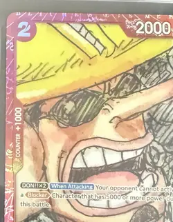 BGS 9.5 One Piece ST01-002 C Usopp - English - Card Collection Red - Graded - Image 3