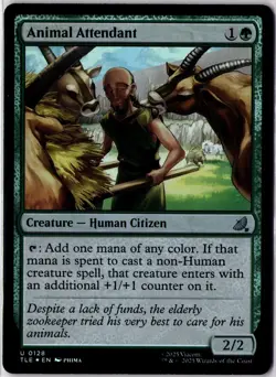 Animal Attendant #0128 (Foil) (TLE) Avatar: The Last Airbender Eternal - Image 1