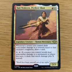 Taii Wakeen, Perfect Shot - NM - MTG Thunder Junction - Magic the Gathering - Image 1