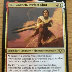 Taii Wakeen, Perfect Shot - NM - MTG Thunder Junction - Magic the Gathering - Image 2