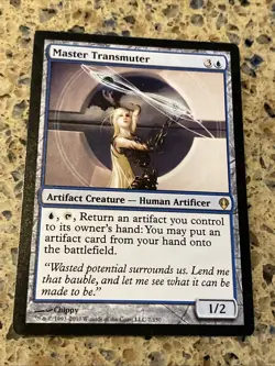 Master Transmuter 7 Archenemy Regular MTG TCG CARD NM - Image 1