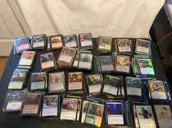 Magic the Gathering 1300 Card All Foil Lot Rare Promo Uncommon Common Old Cards - Image 1