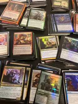 Magic the Gathering 1300 Card All Foil Lot Rare Promo Uncommon Common Old Cards - Image 4