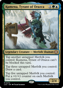Kumena, Tyrant of Orazca #274 | NM | LCC Magic MTG - Image 1