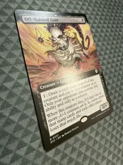 MTG Oft-Nabbed Goat #0031 Extended Art Rare Commander: Lorwyn Eclipsed (ECC) - Image 2