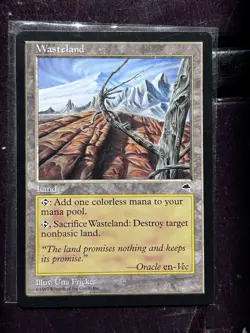 Magic the Gathering Wasteland Tempest 1997 Regular Card - Image 1