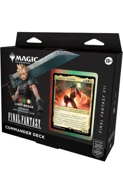 Magic: The Gathering Final Fantasy VII Commander Deck Limit Break *NEW SEALED* - Image 1