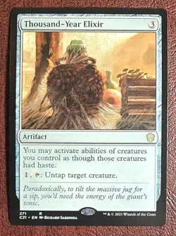 Thousand-Year Elixir - MtG Commander 2021 - R271 NM 2021 - Image 2