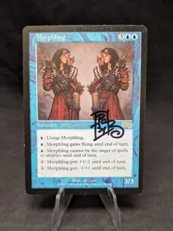 Morphling - Urza's Saga (USG) - 85/350 - MTG - RK Post - Artist Signed - LP - Image 1