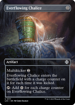 Everflowing Chalice (BORDERLESS) #111 | NM | LCC Magic MTG - Image 1
