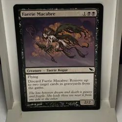 Faerie Macabre Shadowmoor Regular MTG TCG CARD - Image 1