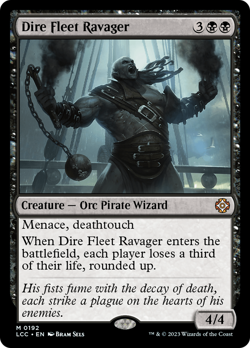 Dire Fleet Ravager #192 | NM | The Lost Caverns of Ixalan Commander Magic MTG - Image 1