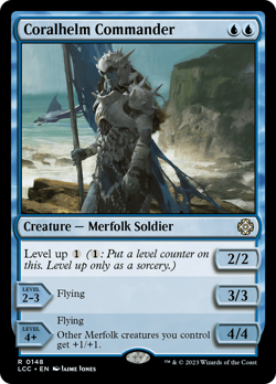 Coralhelm Commander #148 | NM | The Lost Caverns of Ixalan Commander Magic MTG - Image 1