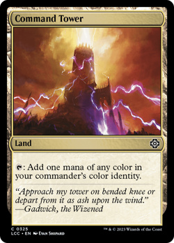 Command Tower #325 | Near Mint | The Lost Caverns of Ixalan Commander Magic MTG - Image 1