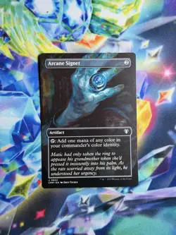 Arcane Signet (Borderless) Commander Masters Regular - Image 1