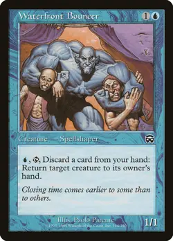 Waterfront Bouncer Mercadian Masques MTG LP - Image 1