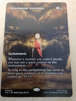 Beastmaster Ascension - Regular (Borderless) Avatar: The Last Airbender - Mtg - Image 1