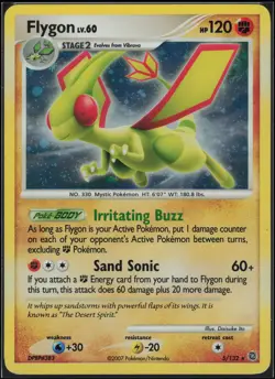 Flygon 5/132 Holo Rare Secret Wonders Pokemon - Image 1