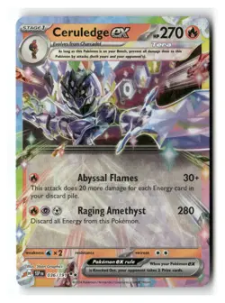 Ceruledge ex 036/191 Double Rare Surging Sparks Pokemon Near Mint - Image 1