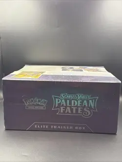 Pokemon TCG Scarlet & Violet Paldean Fates ETB Elite Trainer Box NEW Sealed - Image 5