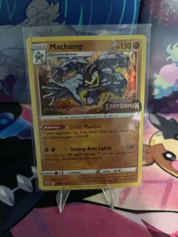 Pokemon Machamp SWSH243 Sword & Shield Promo Prerelease Holo Card - Image 1