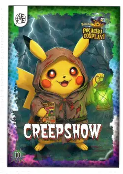 Creepshow (Pikachu) #10 - star Holo - Electric Pikachu Cosplay - Pokemon - Image 1
