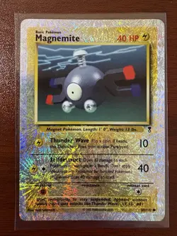 Pokemon Reverse Holo Magnemite Legendary Collection 80/110 LP - Image 2