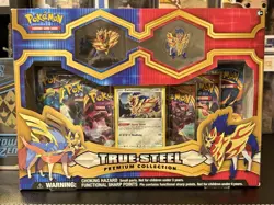 Pokemon TCG: True Steel Premium Collection Zacian Box Brand New Sealed MINT - Image 1