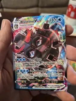 Psa W Pokemon Card Blastoise VMAX SWSH103 SWSH Black Star Promo Standard Size NM - Image 1