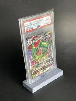 💥2021 Pokemon Japanese Blue Sky Stream # 047 Rayquaza VMAX PSA 10💥 - Image 3