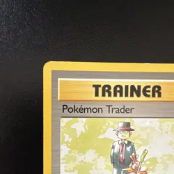 Pokemon Trader Rare Trainer Card Base Set 77/102 Wizards Regular Unlimited - Image 3