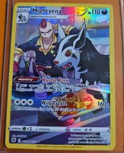 Mightyena Pokemon Astral Radiance (TG09/TG30) Secret Rare Pack Fresh - Image 1