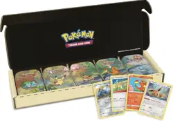 New Sealed Pokemon TCG:Kanto Friends Mini Tin 5-Pack Bundle (10 Booster Packs)☘ - Image 1
