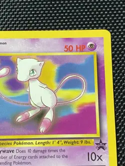 Mew - 8 - Pokemon Wizards Black Star Promo Card LP/NM - Image 3
