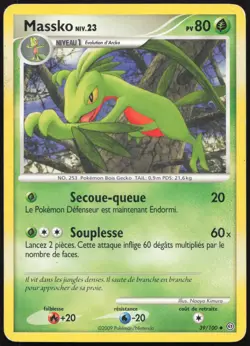 Carte Pokemon Massko 39/100 Tempete Francais - Image 1