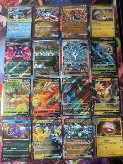 Pokemon 16 Card Lot nm V Max Mega Amazing Ex HOLO Rare Hits Only F10 - Image 1
