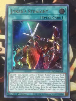 Yugioh: Joker's Straight - KICO-EN004 - Ultra Rare - 1st Edition - NM - Image 1